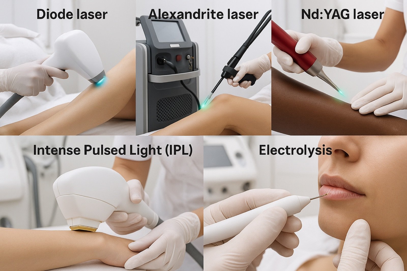 Quelle technologie d'épilation définitive choisir