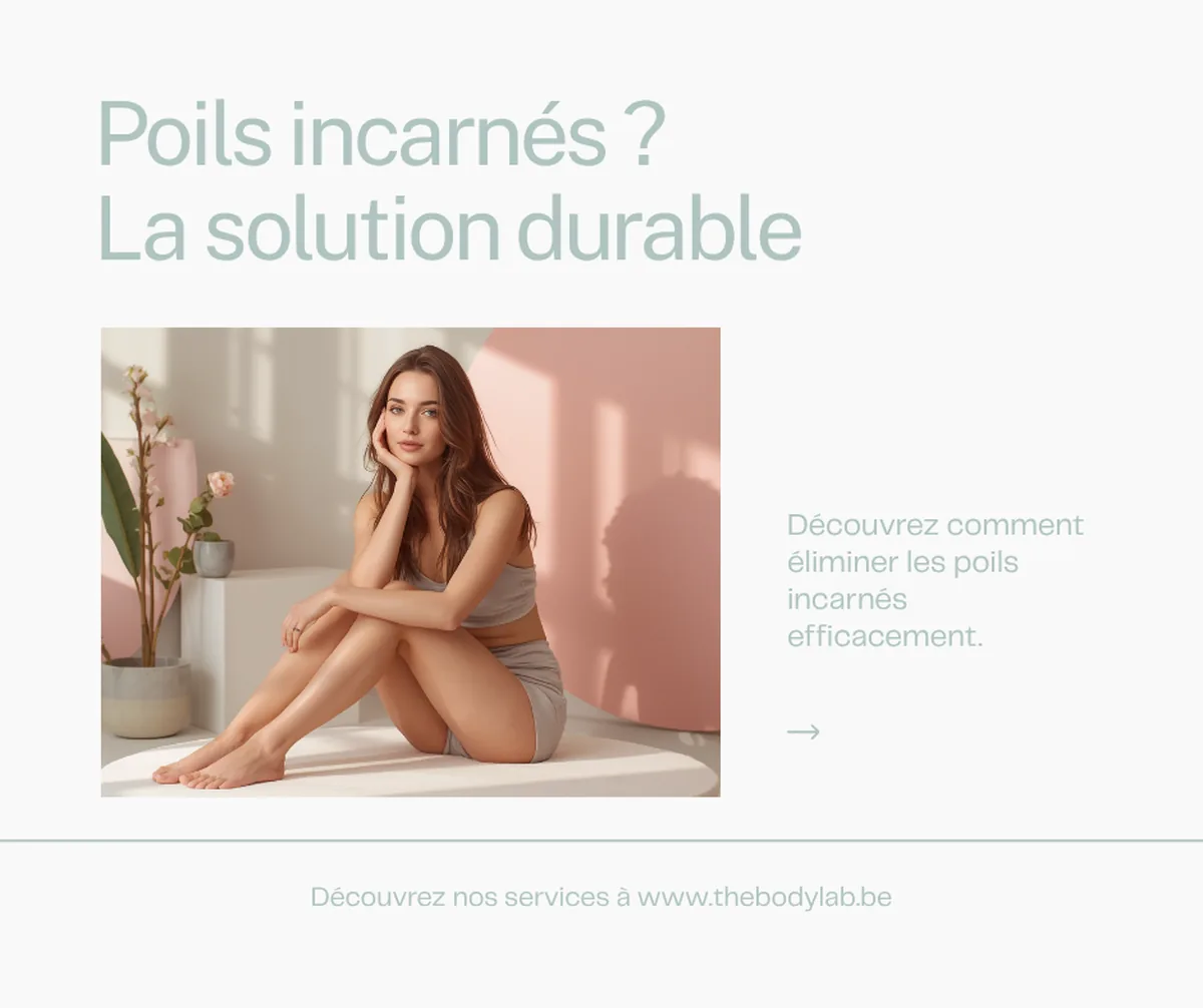 Poils incarnés et épilation laser à Wavre